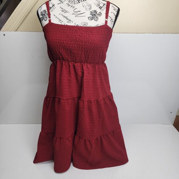 Women's Spaghetti Strap Cute Short Mini Sundress Sleeveless Summer Dress Size S - Picture 4 of 10